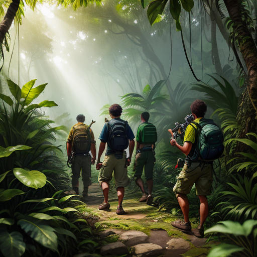 The Lost in the Jungle