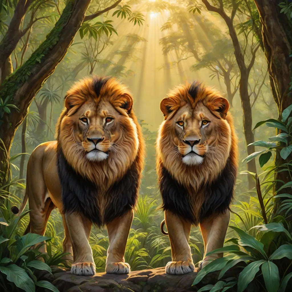 The Lion's Roar of Friendship