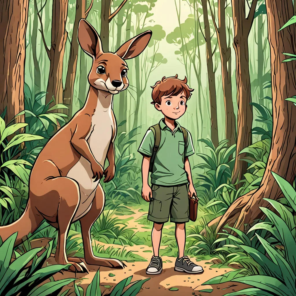 The Boy and the Kangaroo