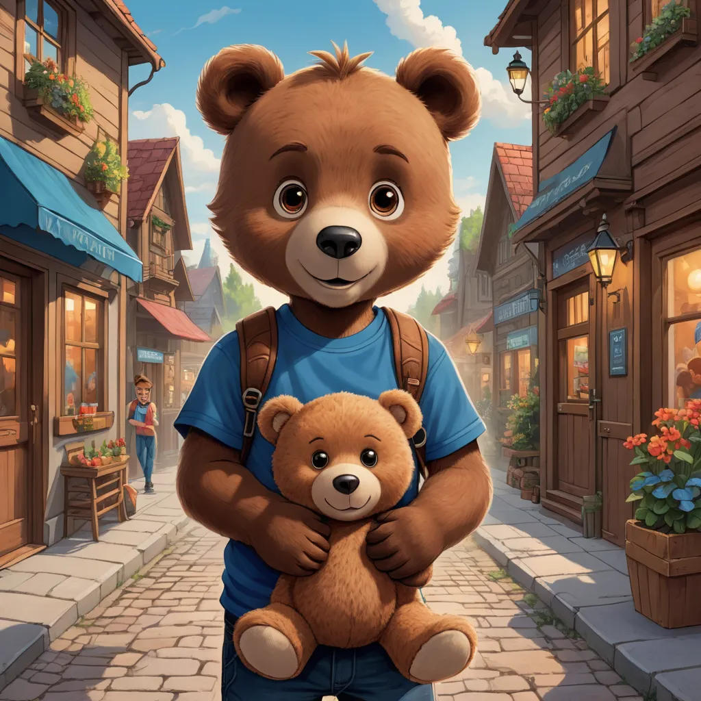 The Lucky Teddy Bear