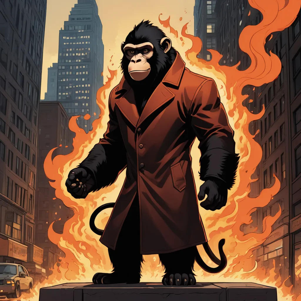 The Flaming Monkey