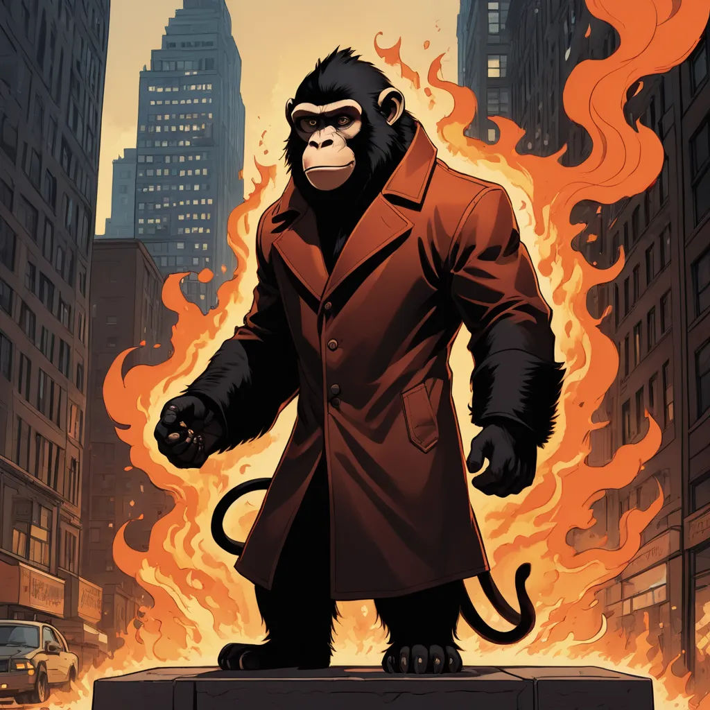 The Flaming Monkey cover image