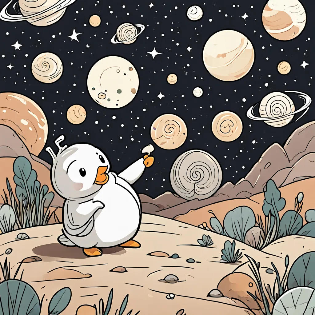 Space Ducky Moo and the Missing Snail