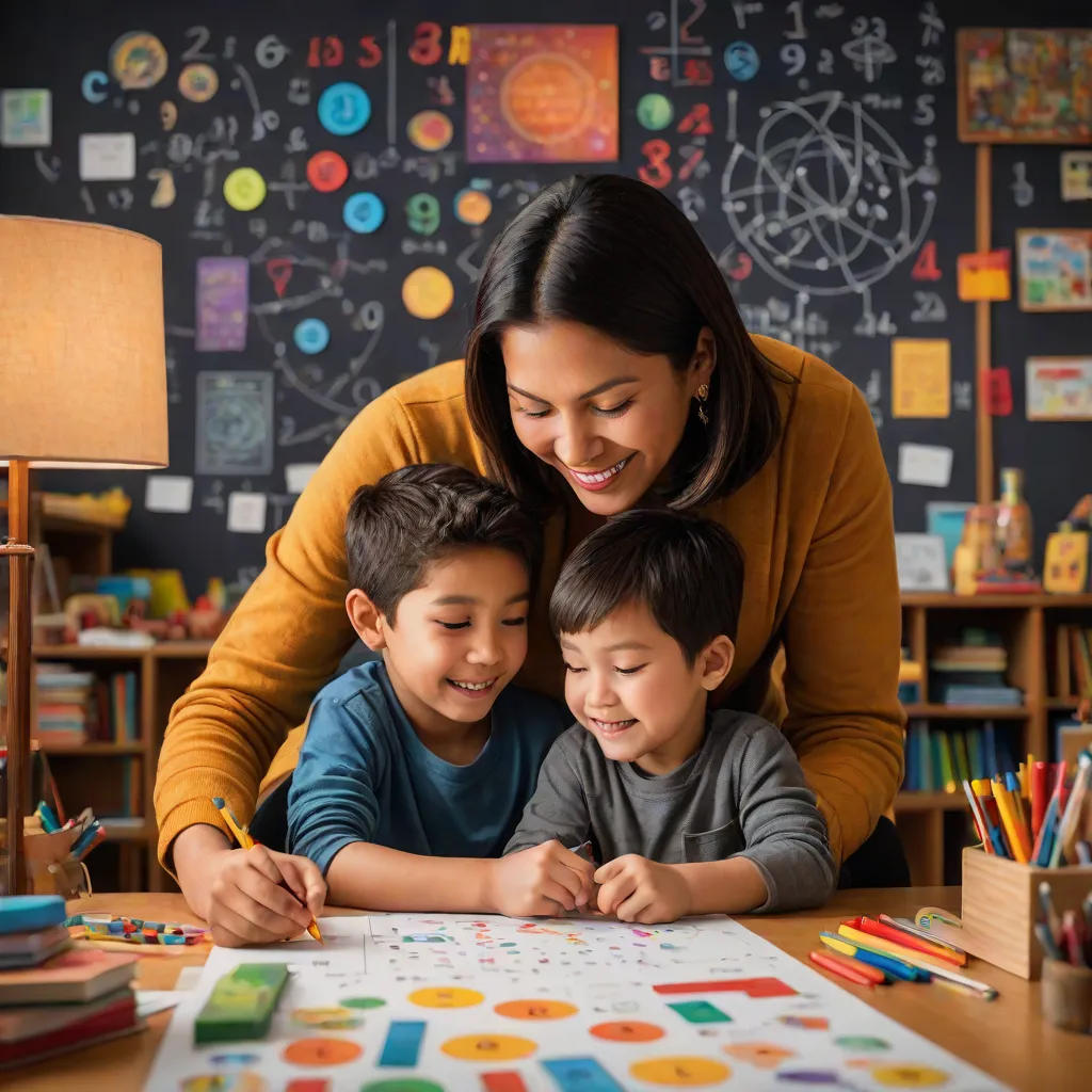 Math with Mom: A Coloring Adventure