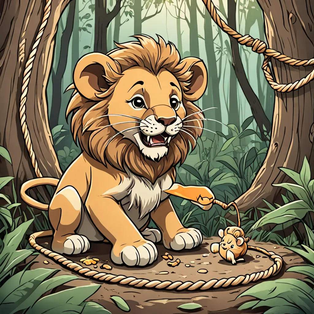 The Lion and the Mouse