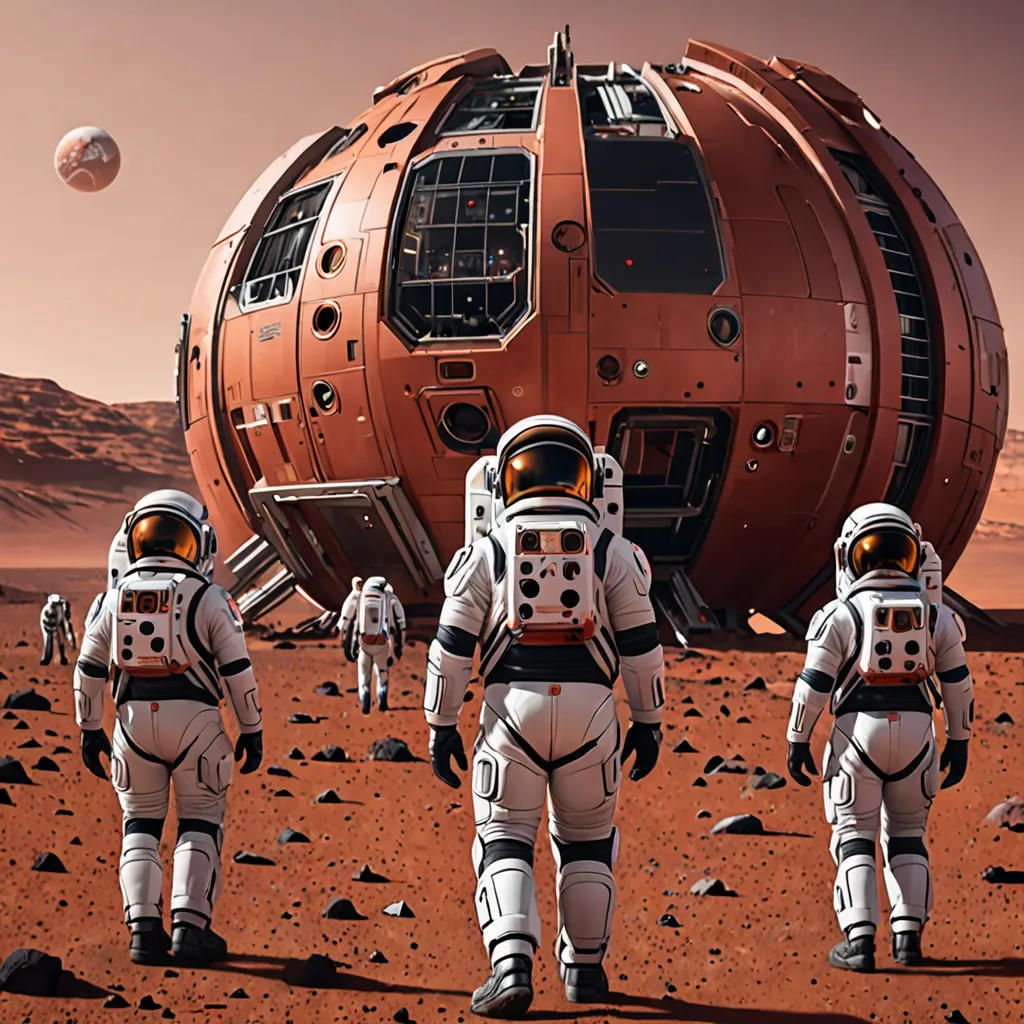 The Red Planet Pioneers