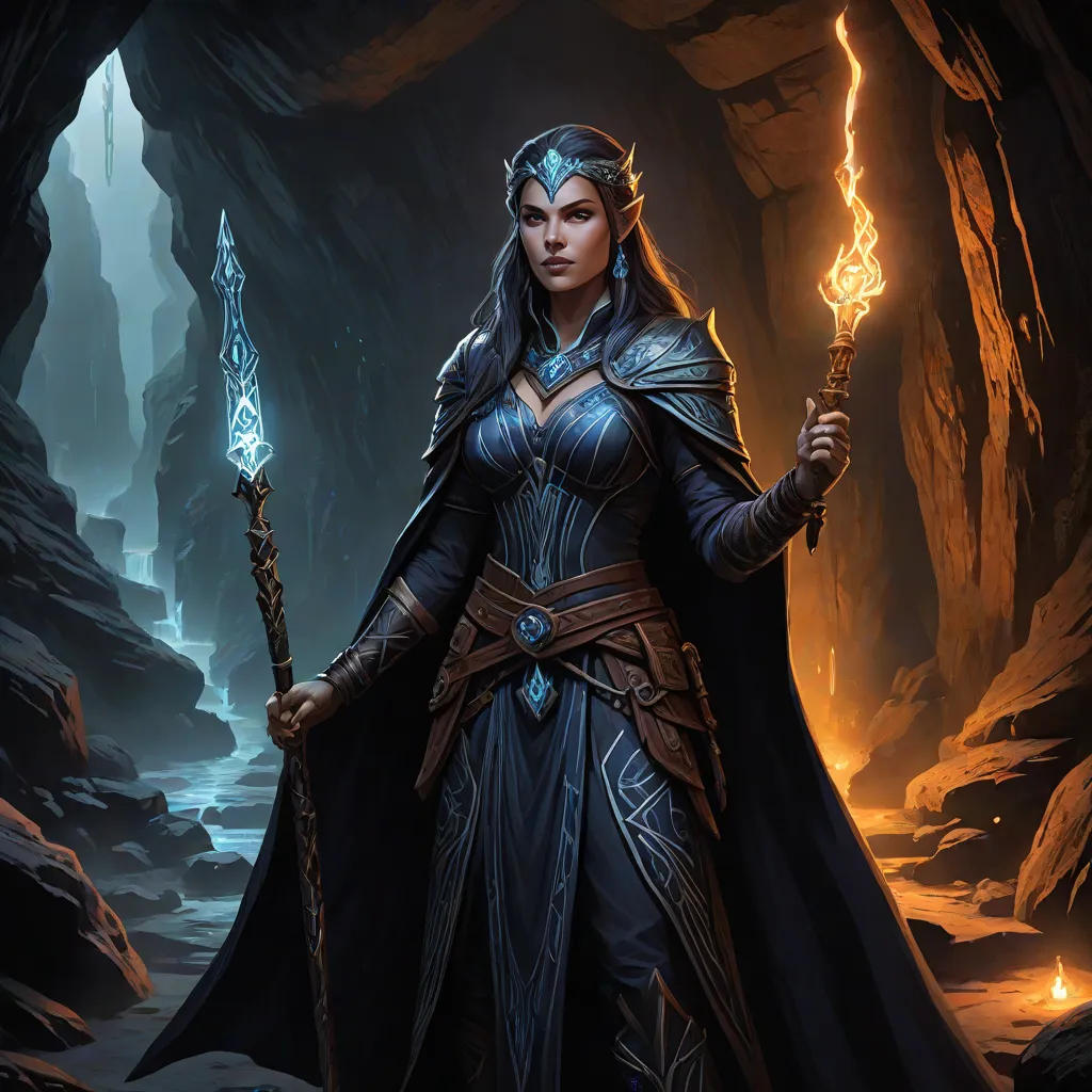 The Sorcerer's Mysterious Cave