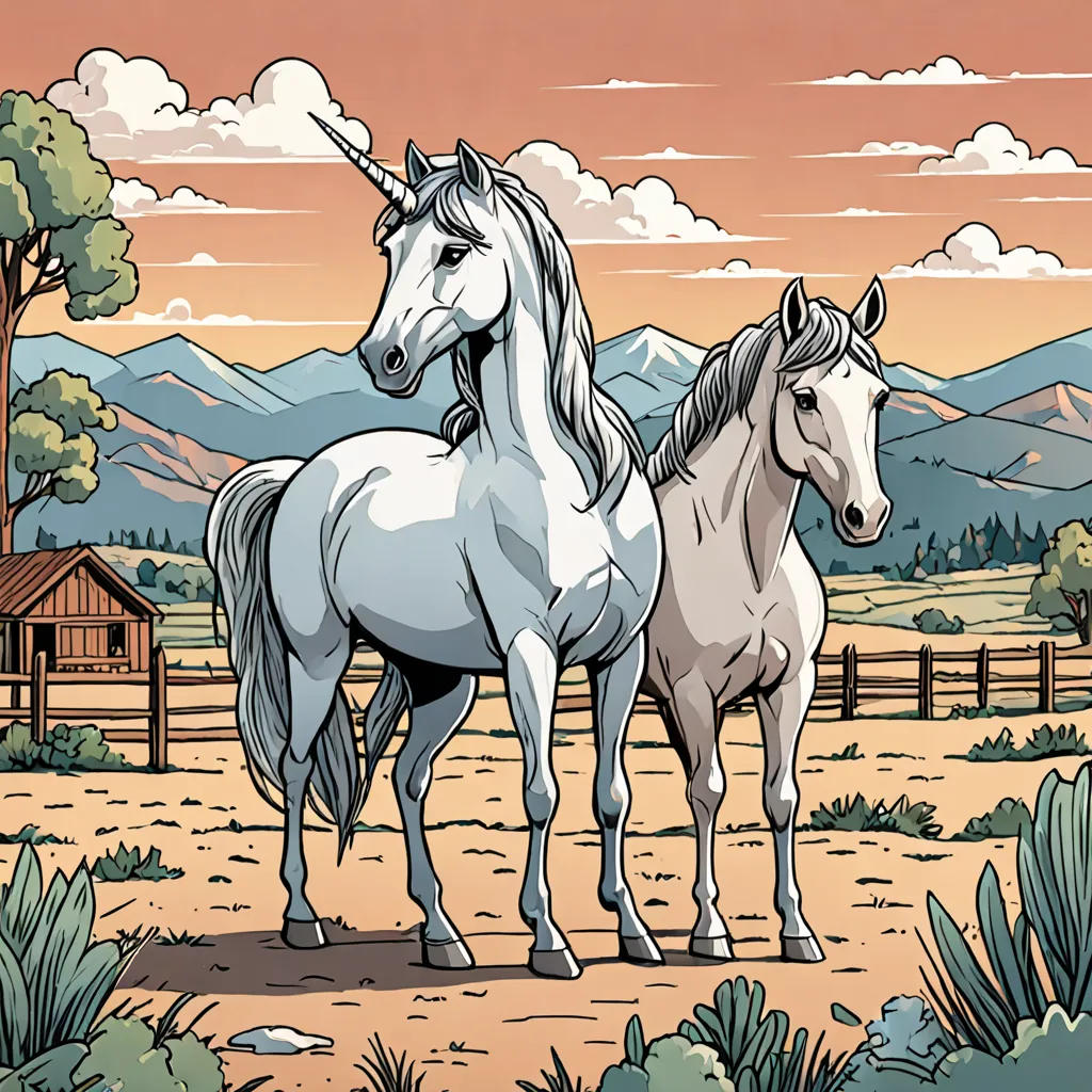 Unicorn Love on the Ranch