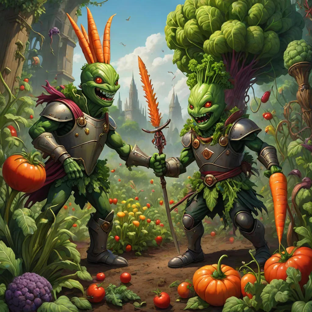 The Veggie Warriors: A Garden Adventure