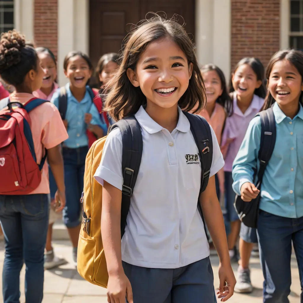 Olivia’s First Day at School