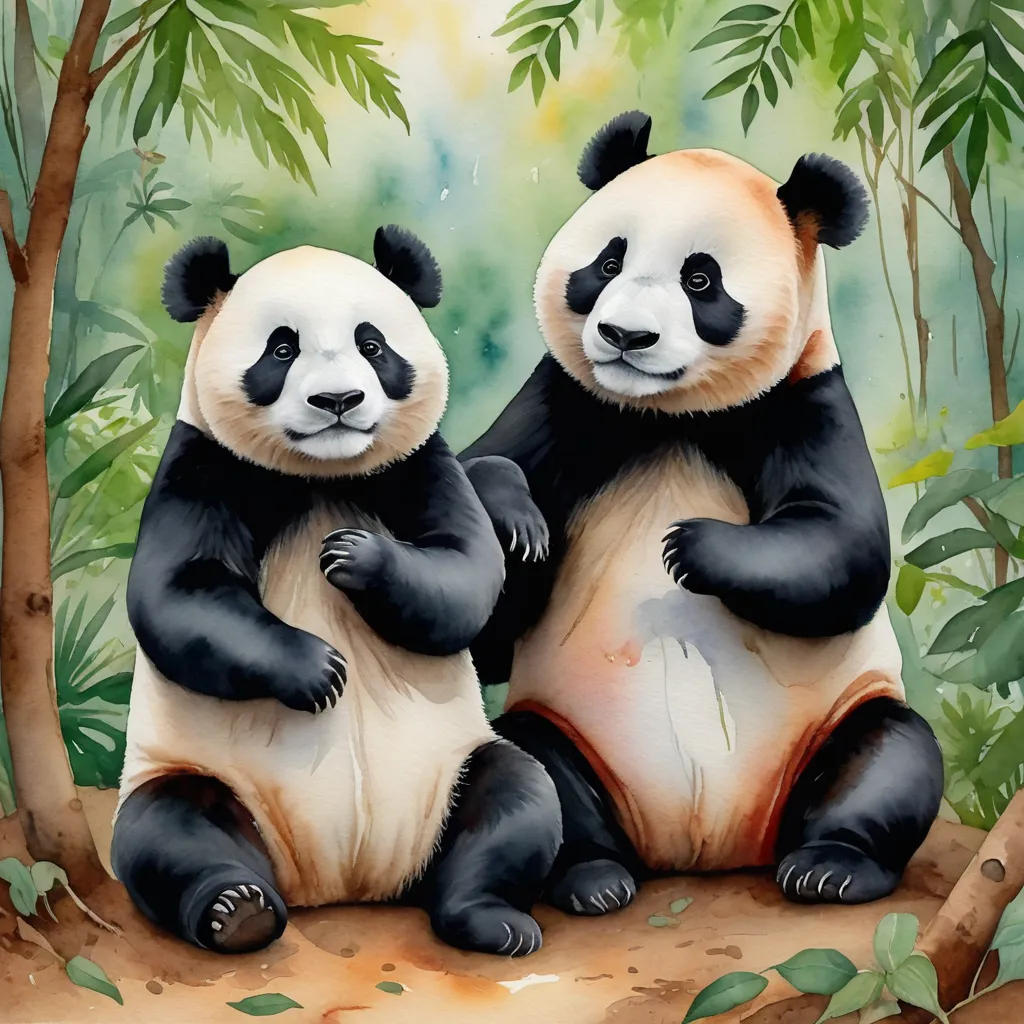 The Adventures of Panda Fufis in the Amazon Forest