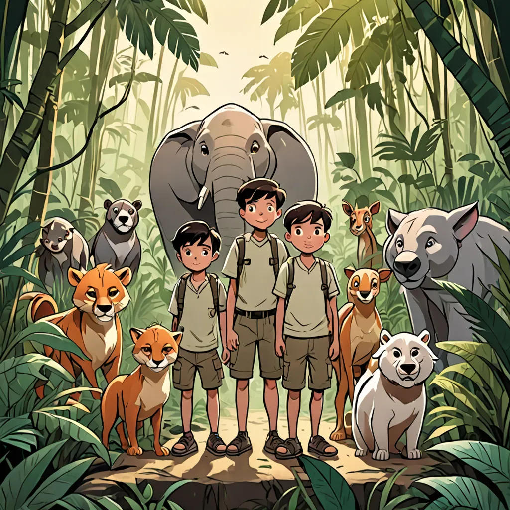 The Jungle Heroes