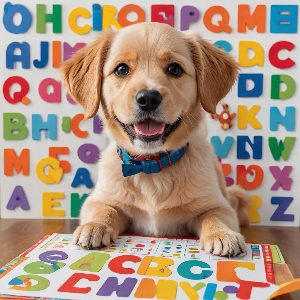 Oscar the Dog Wants to Teach You the Alphabet