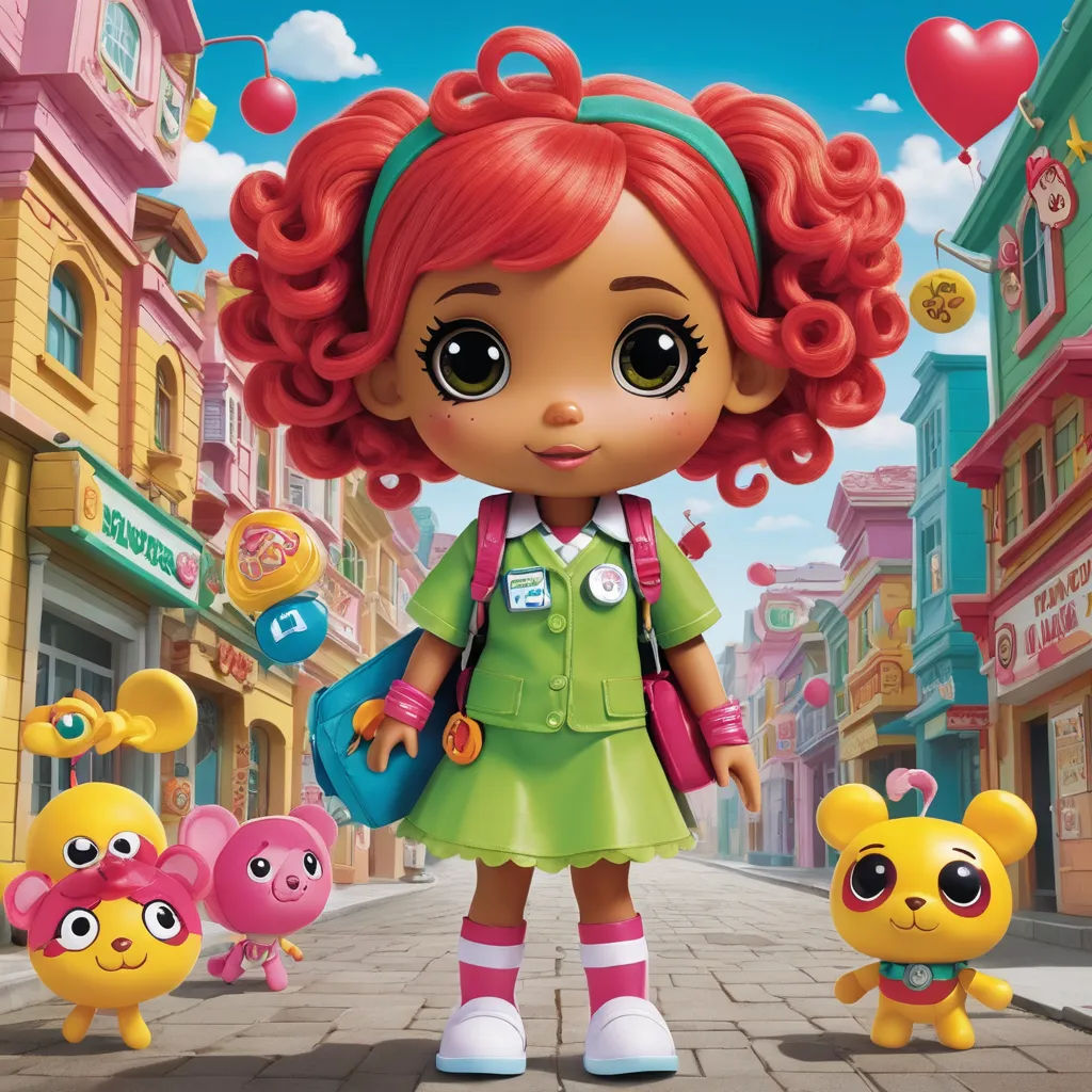 A kooky day in Lalaloopsy land