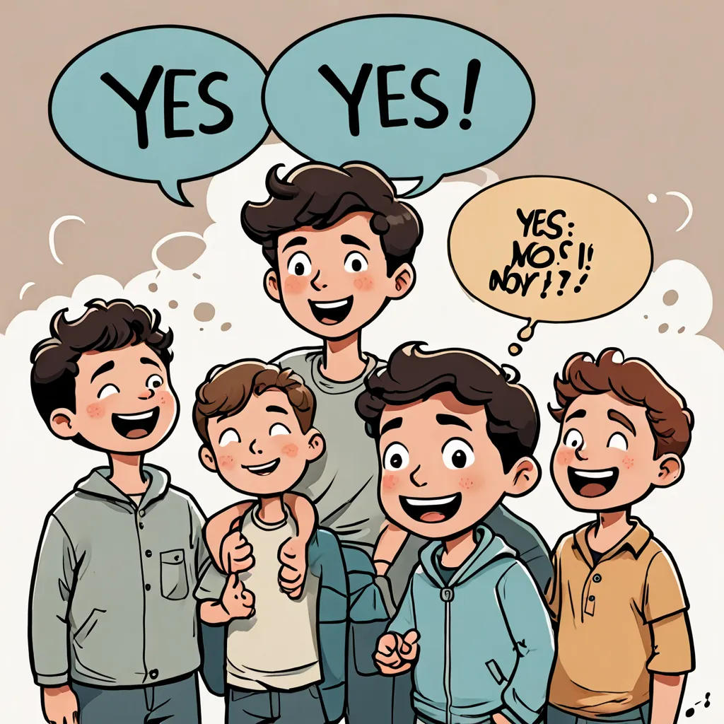Sammy Learns to Say Yes and No