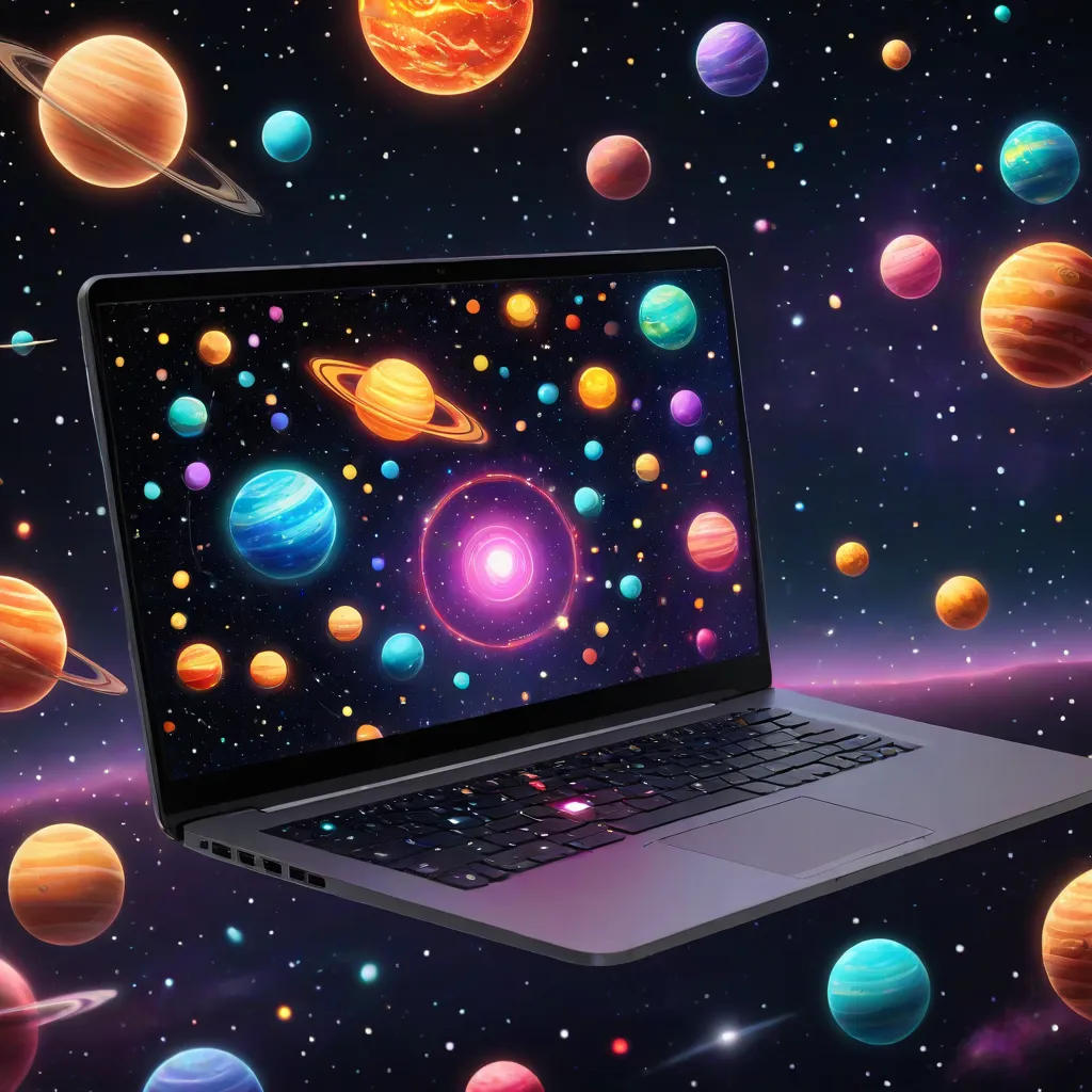 Galactic Bytes: The Adventures of a Wandering Laptop