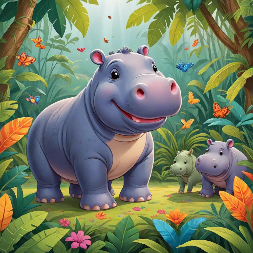 The Joyful Journey of Henry the Happy Hippo