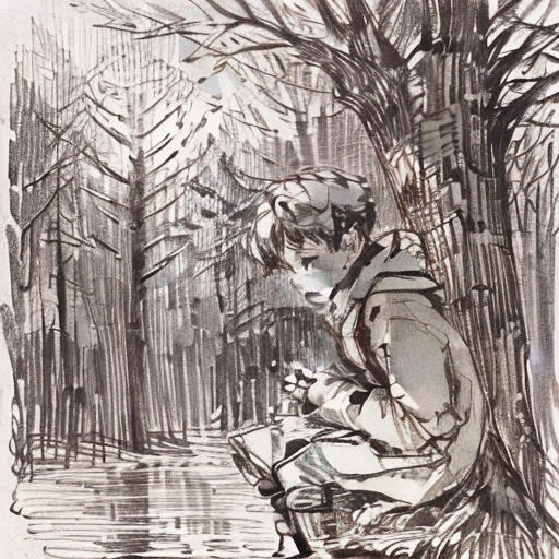 The Dog under the Tree