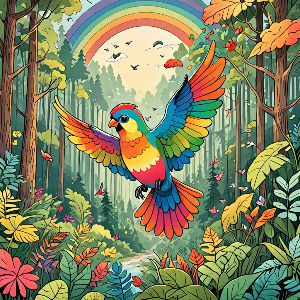 The Tale of the Rainbow Bird