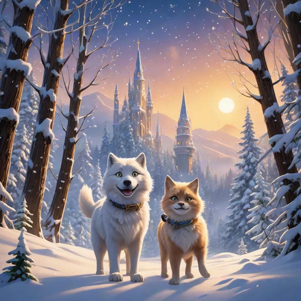 Luna and the Enchanted Snow Globe
