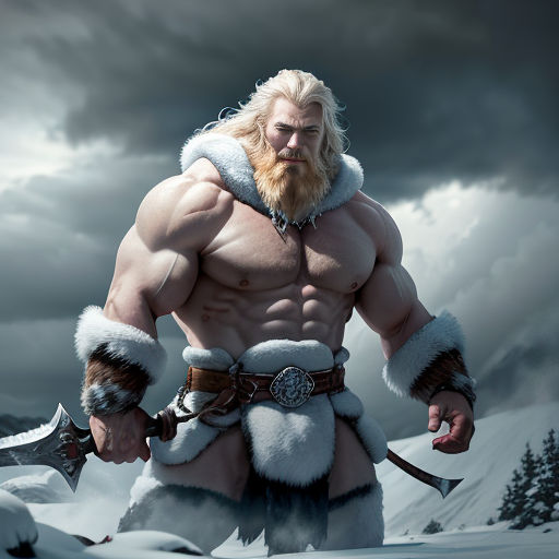 The Giant Viking and the Polar Bear