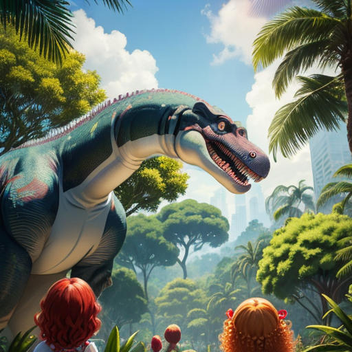 Lyla and Sunny's Dinosaur Adventure