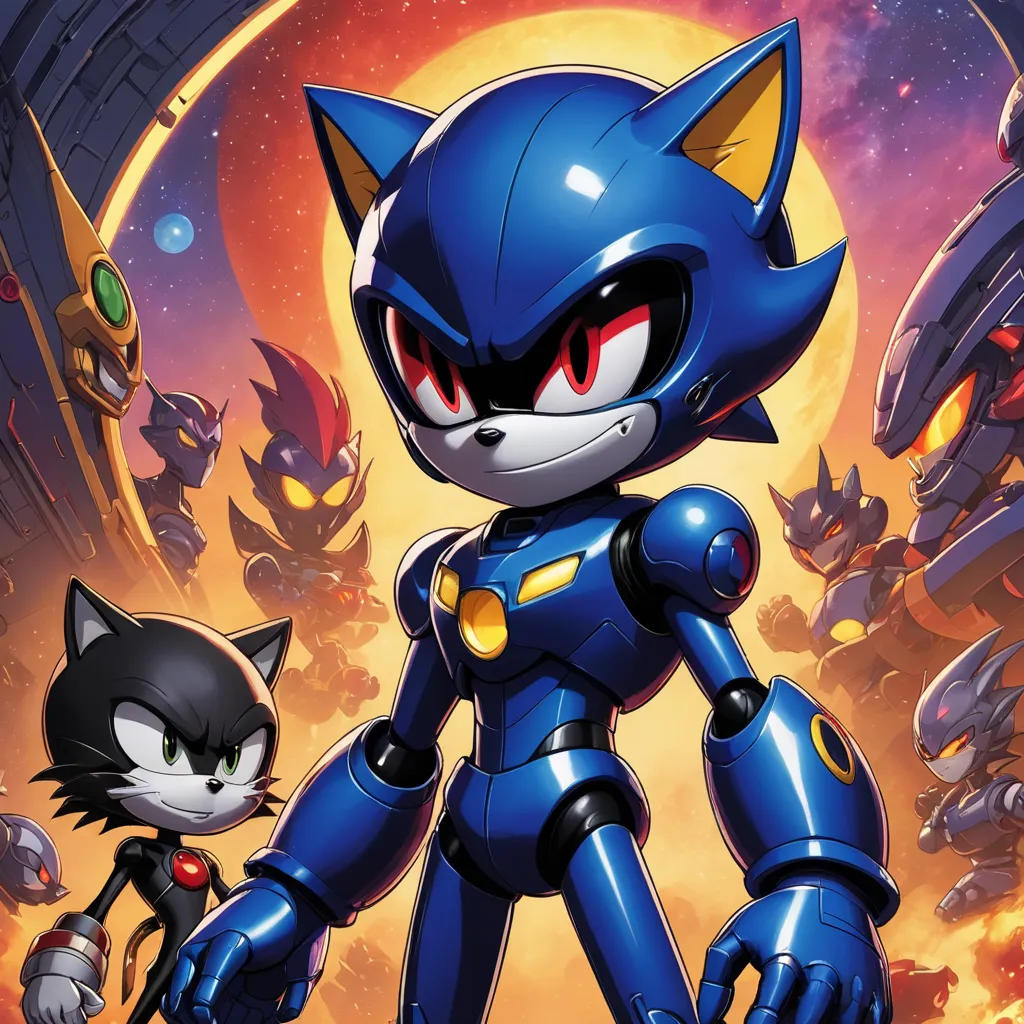Metal Sonic and Cosmic: A Forbidden Romance