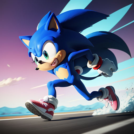 Fast Blue Hedgehog 