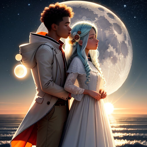 The Green Moon and the Blue Sun