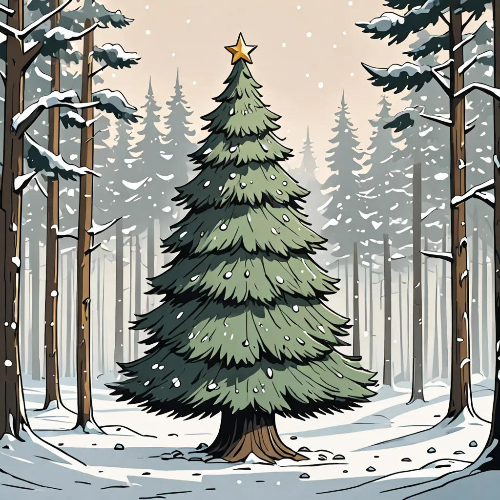 The Lonely Christmas Tree