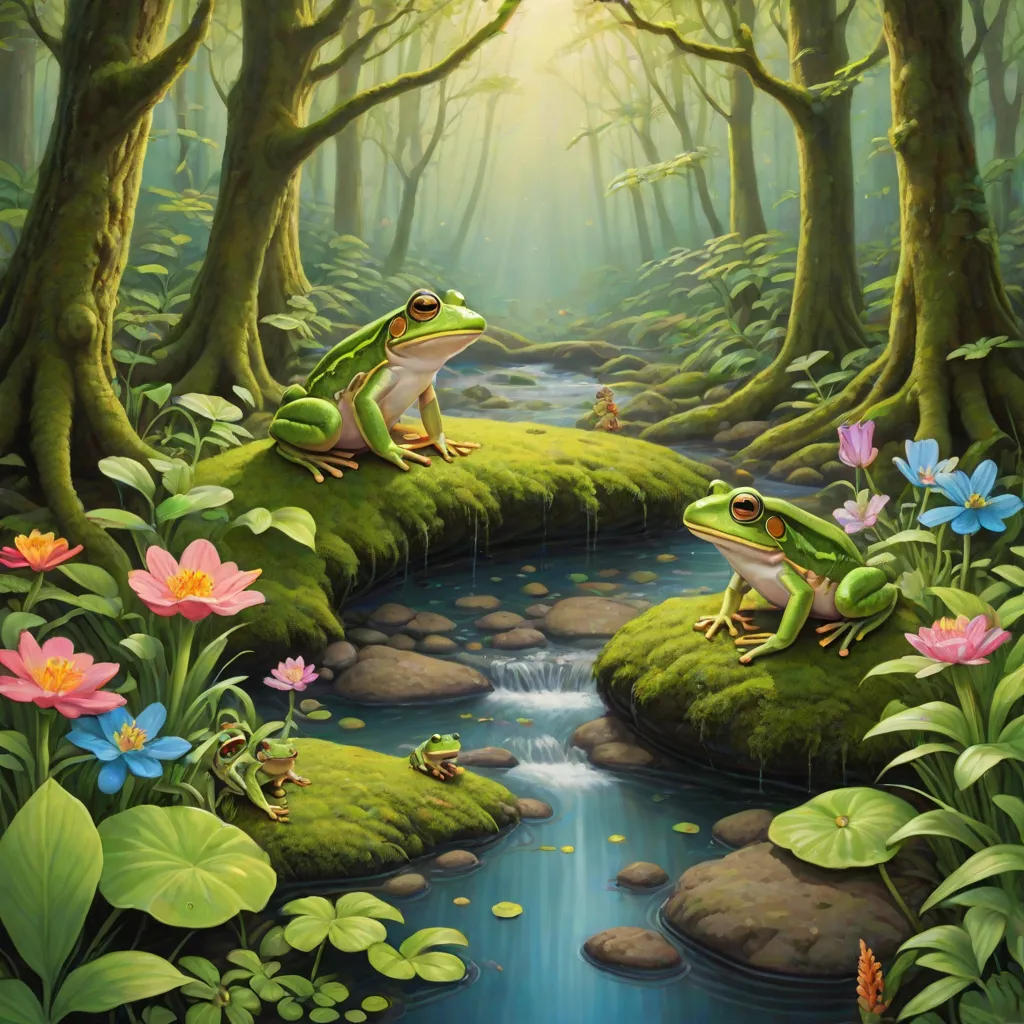 The Froggy Family's Adventures