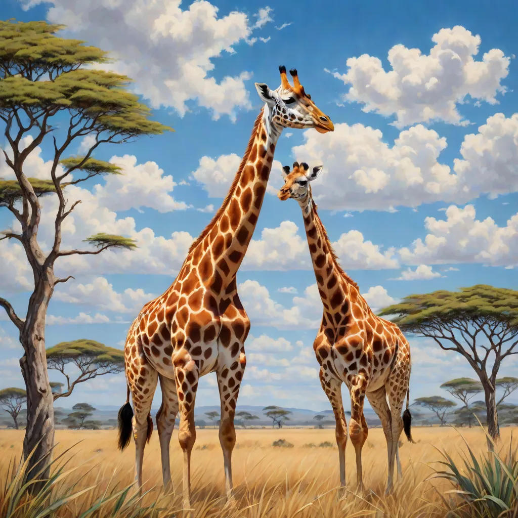 The Giraffe Who Reached for the Clouds