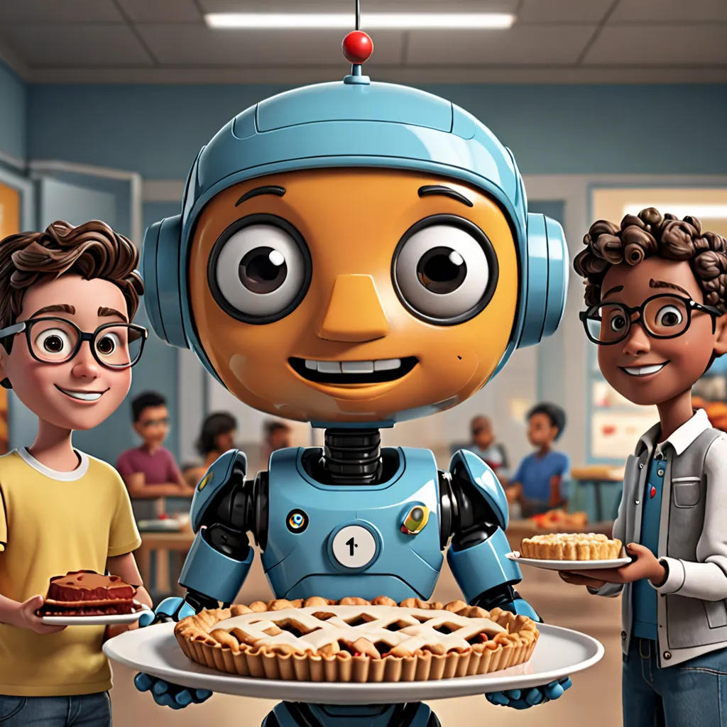 The Math-bot's Pi Day Adventure