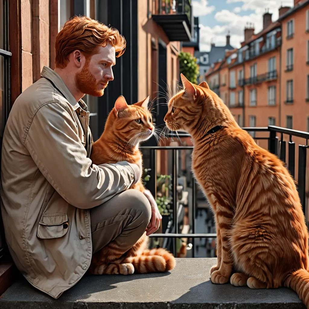 The Cat on the Balcony
