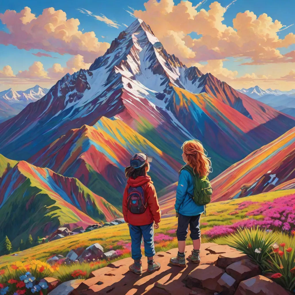 The Adventurer's World of Quest: Book 1 - The Rainbow Mountain Journey