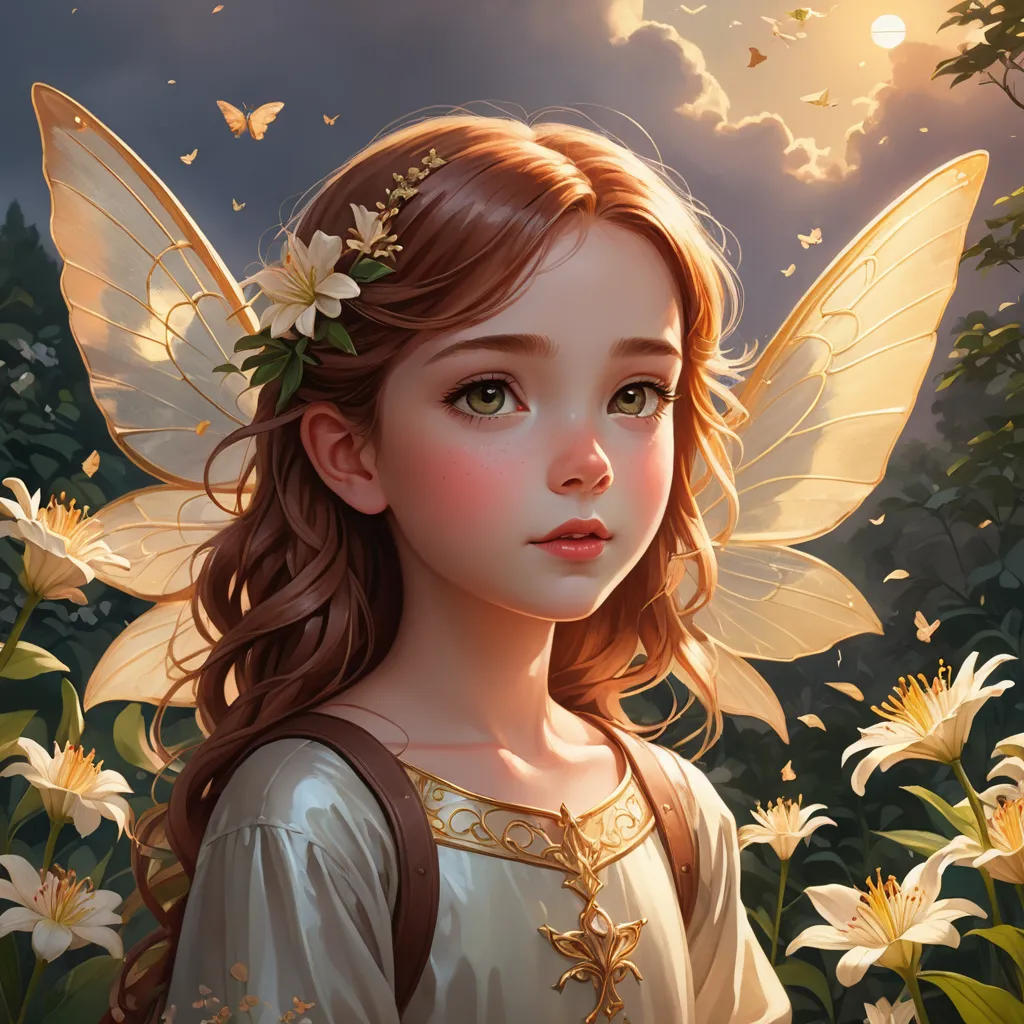 Lily's Garden: A Tale of Kindness and Magic