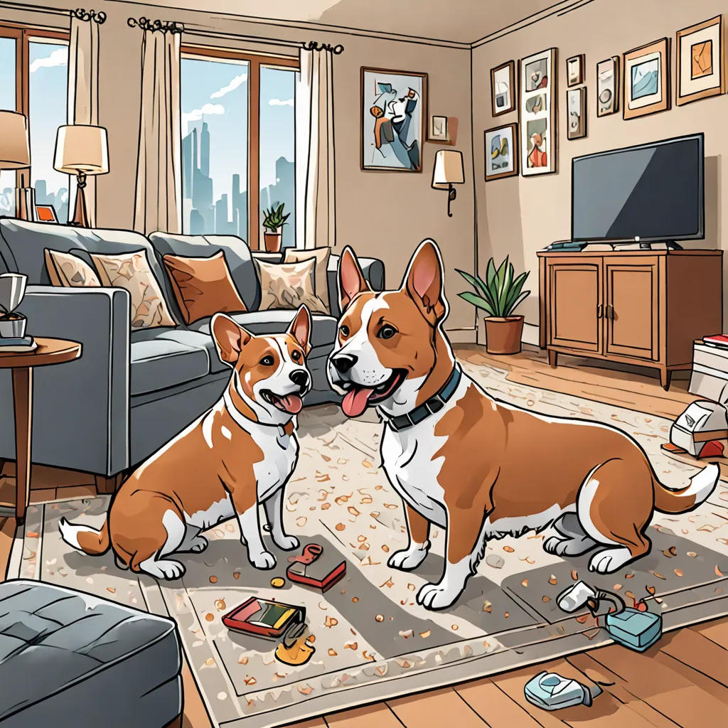 Dino and Snickers: A Tail of Mischief