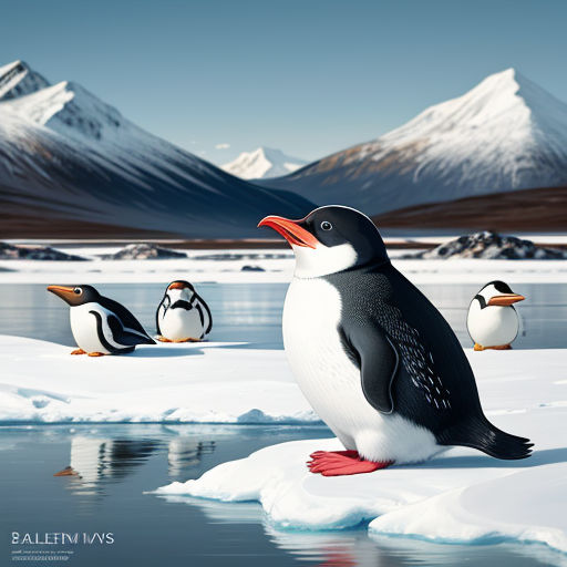 Penguin Diner  While on an Antarctic trek , Penny the Penguin