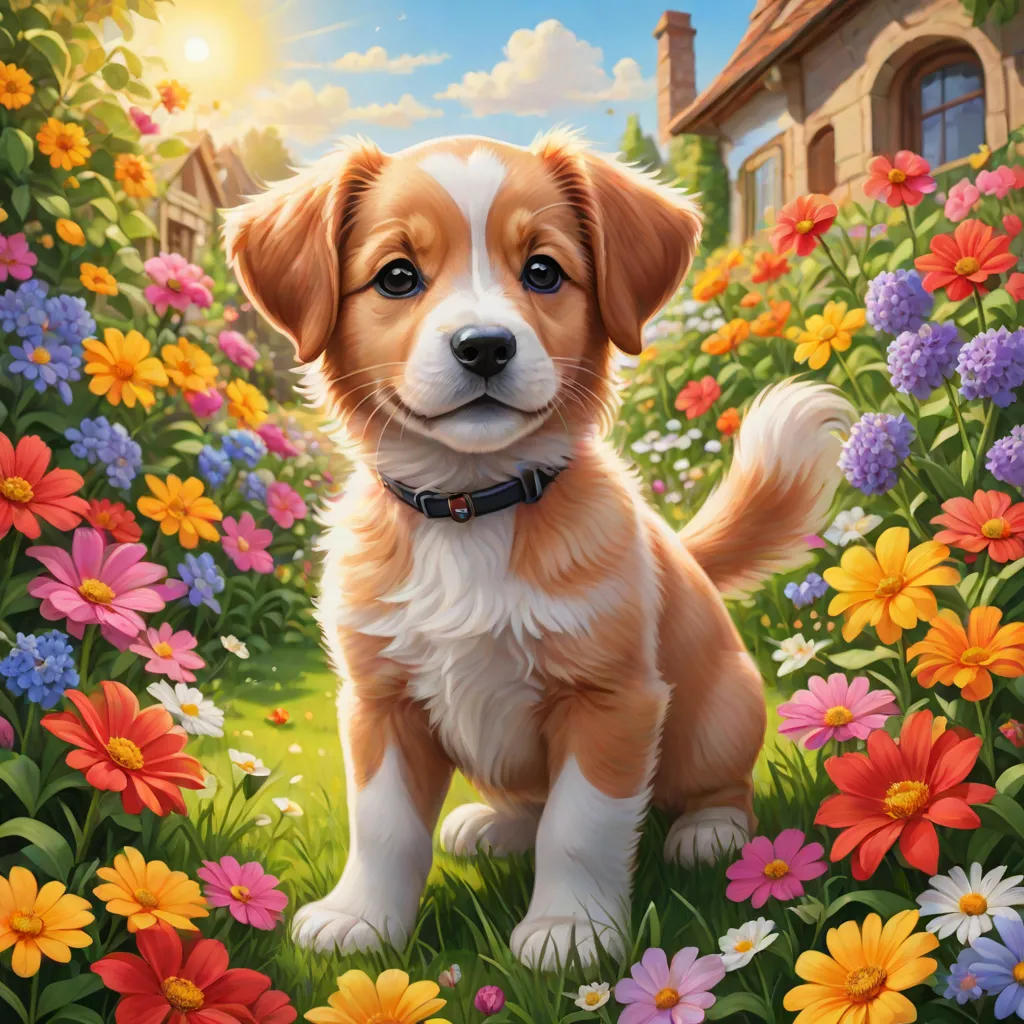 Puppy's Garden Adventures