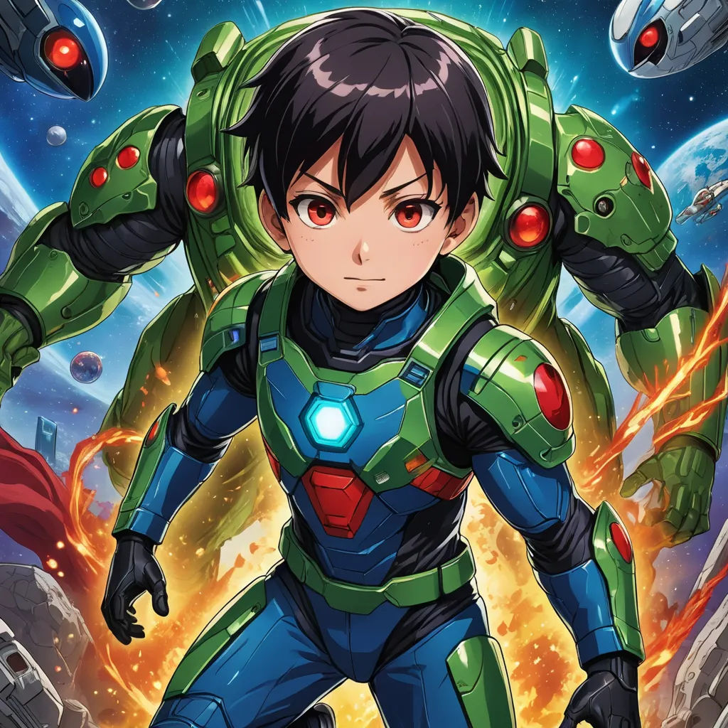 a cartoon character in a space suit with a sci - fi fi fi fi fi fi fi fi fi fi fi fi fi fi fi fi fi fi fi fi fi fi fi fi fi fi fi fi fi fi fi fi fi, sots art, poster art, Adam Manyoki, anime key visual