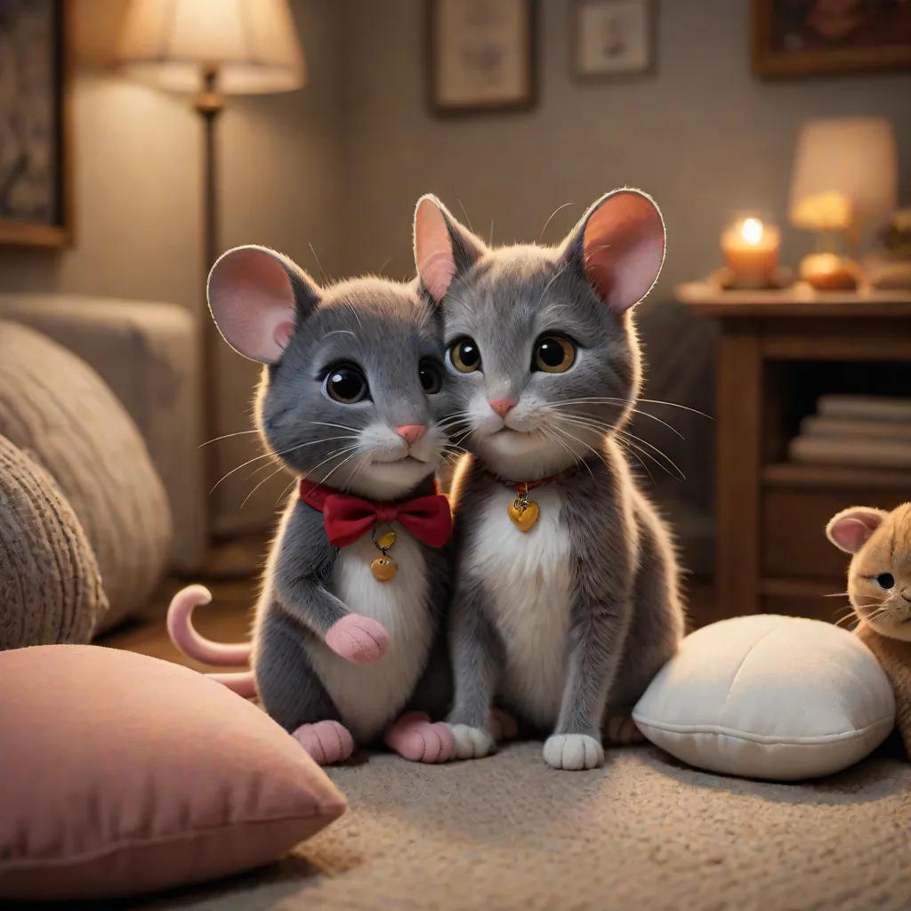 Mouse and Cat: Friends for Life