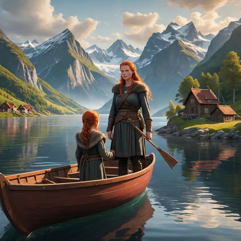 Viking Fish Tales: A Mother-Daughter Adventure