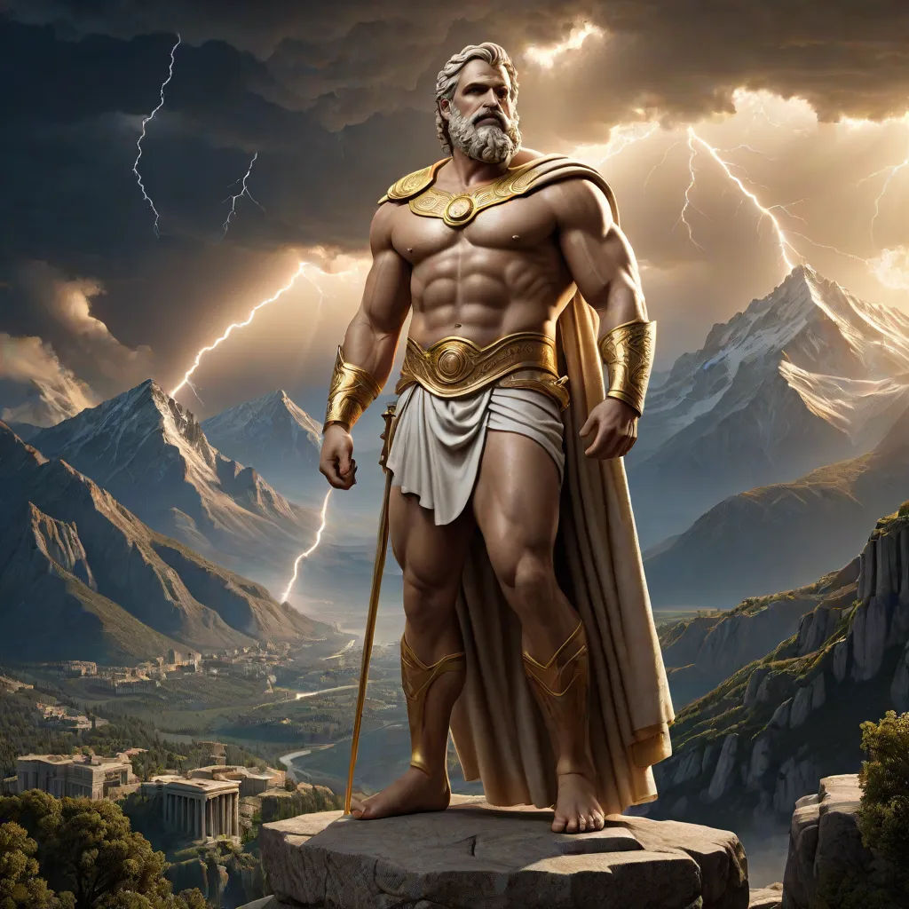 a painting of a man with a beard and a beard standing on a rock in front of a mountain, fantasy art, computer graphics, Christophe Vacher, epic fantasy character art