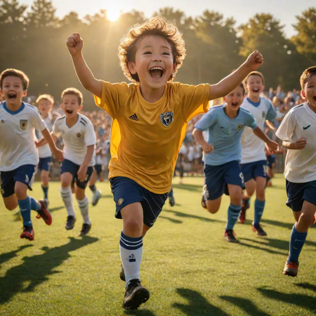 The Little Striker's Big Moment