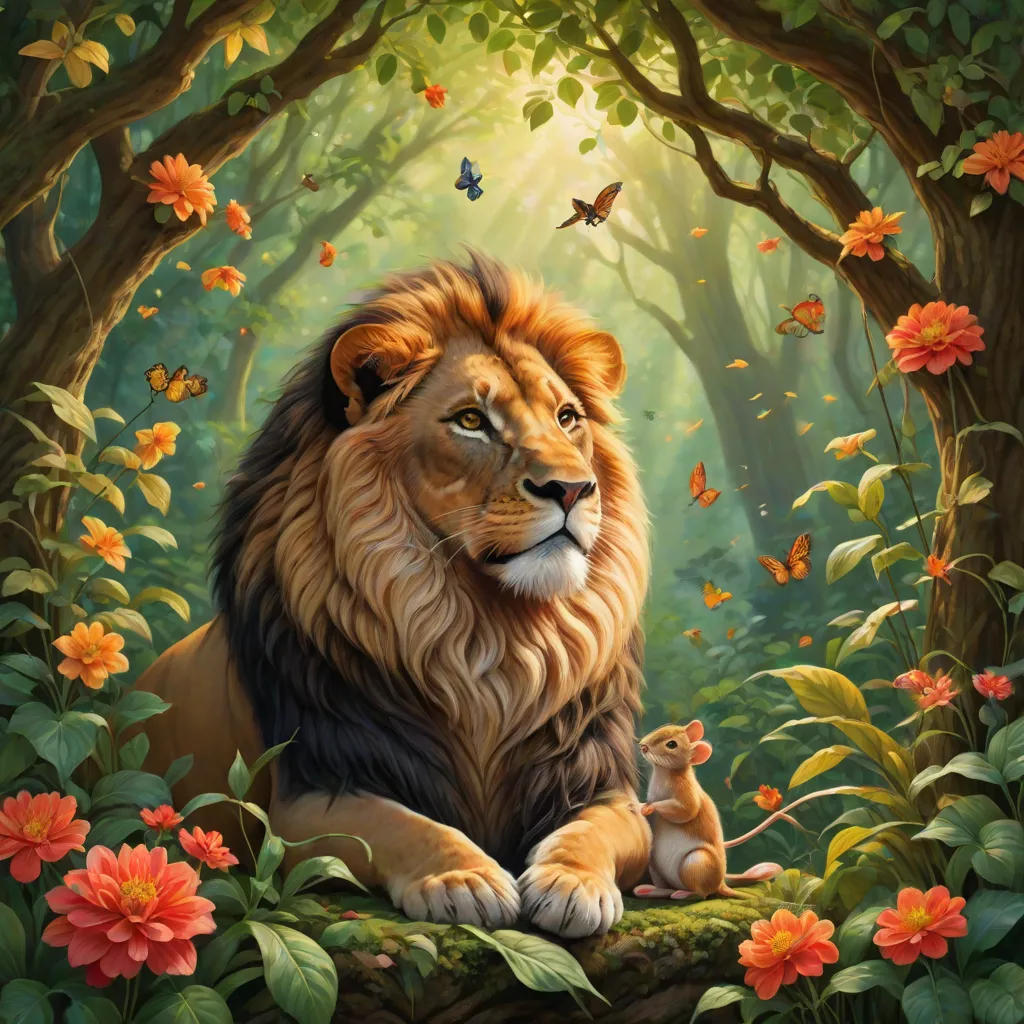 The Lion and the Mouse