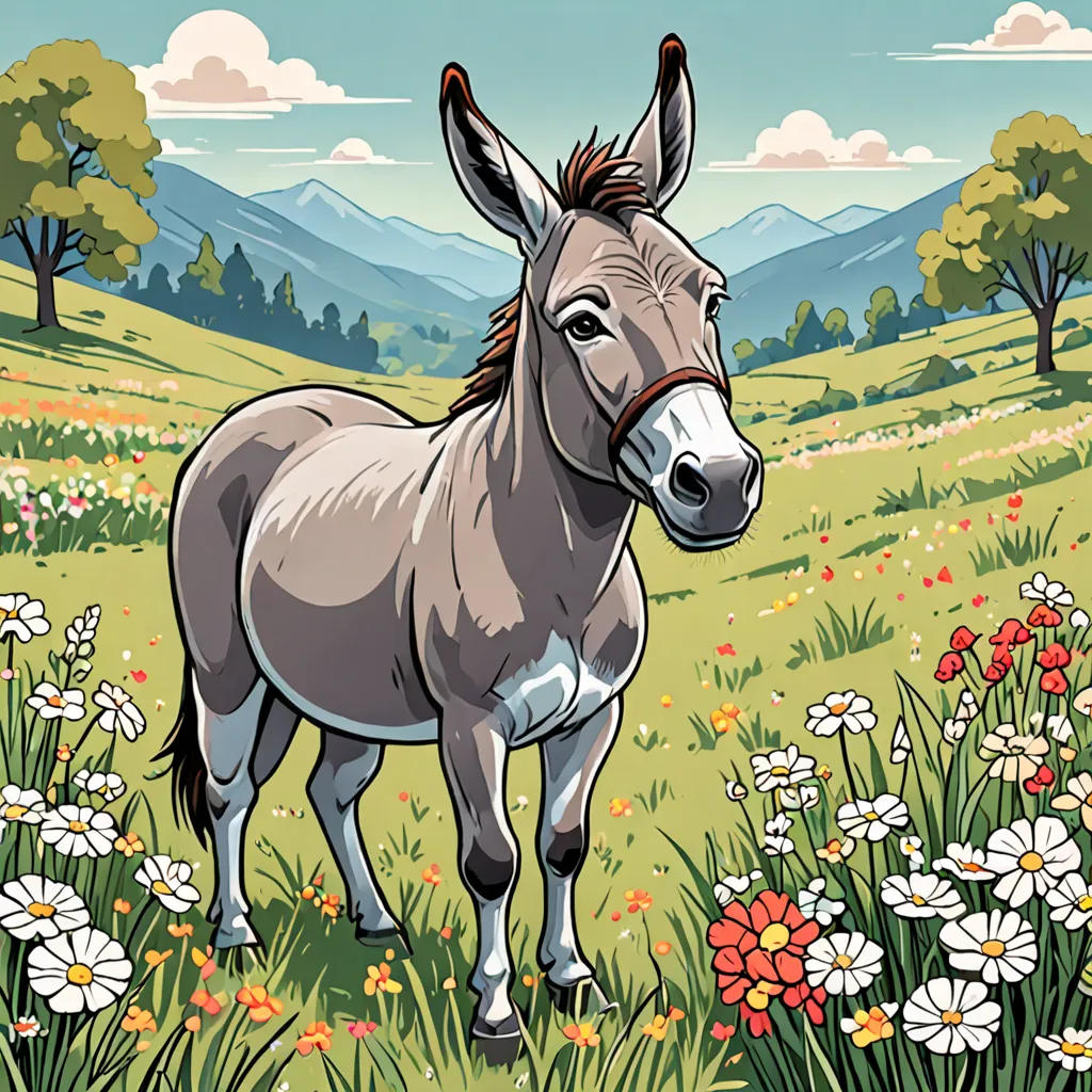 The Little Donkey's Lesson