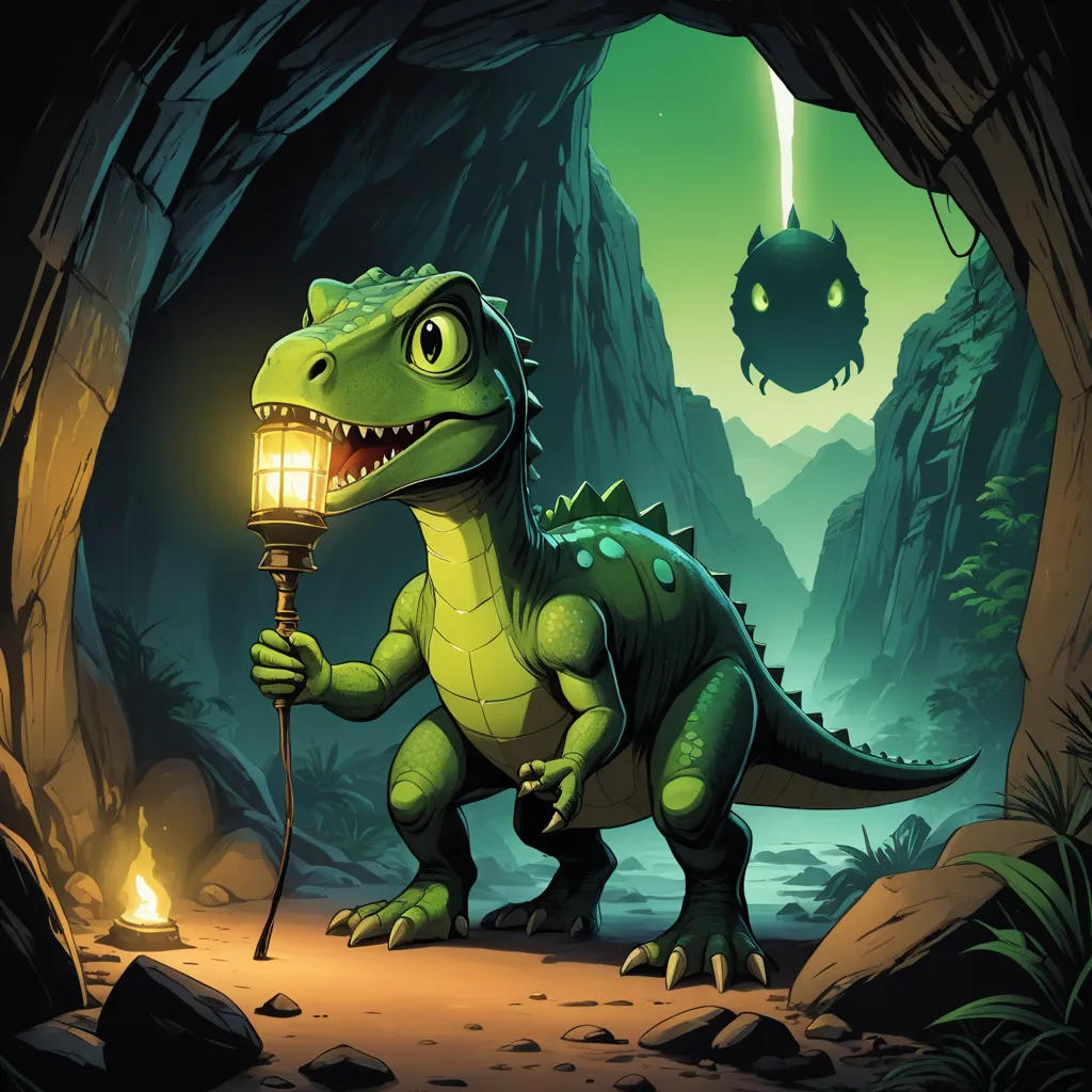 Luna the Brave Dinosaur
