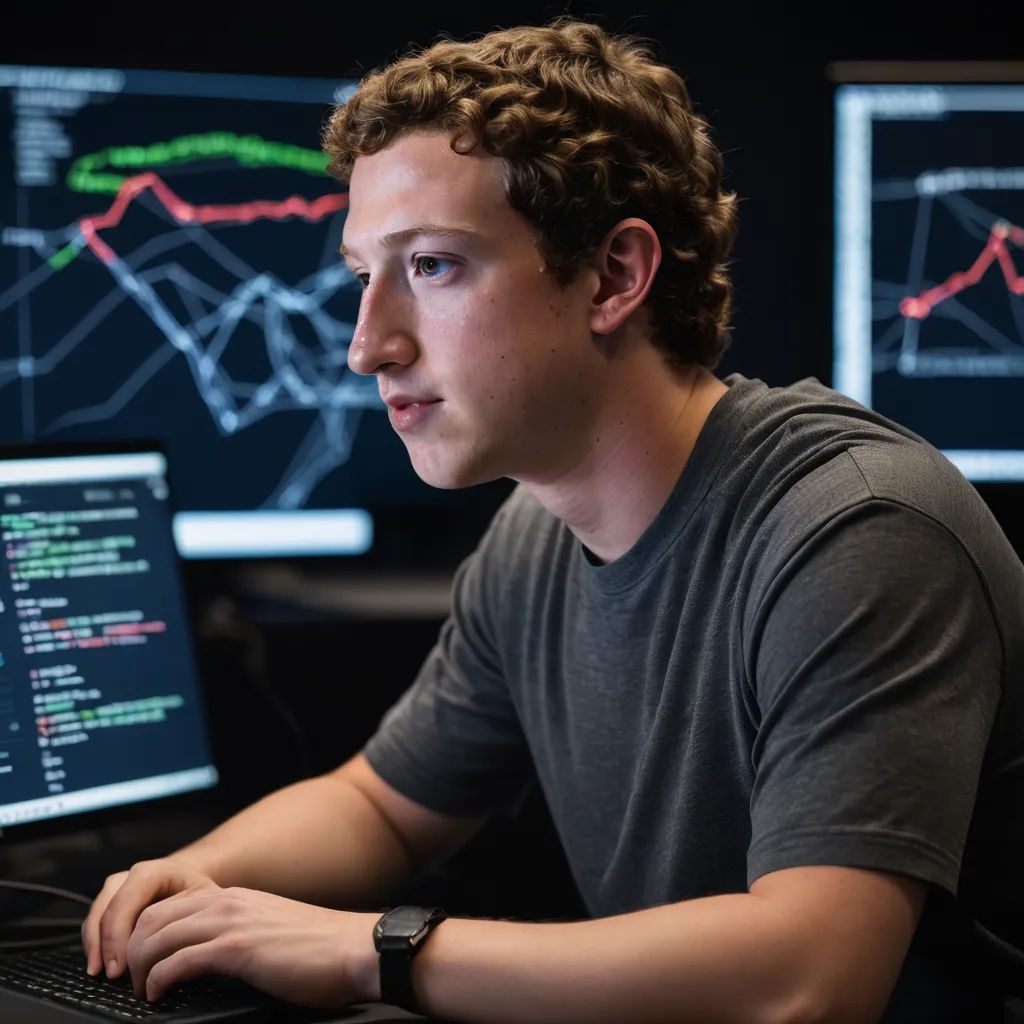 a man sitting in front of a computer monitor with a monitor on it's side and a laptop on his lap, les automatistes, a stock photo, Andries Stock, tech wear