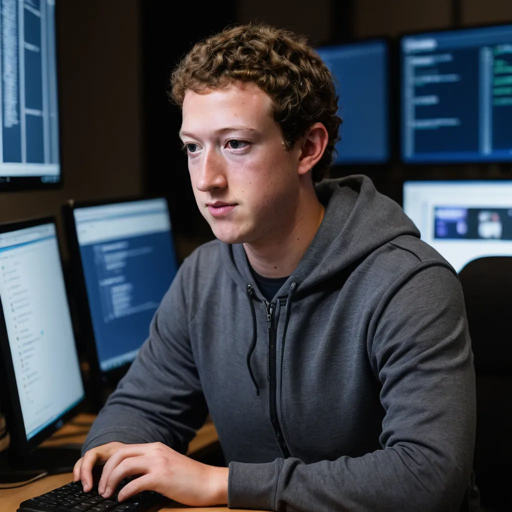 a man sitting at a desk with a computer and a keyboard in front of him and multiple monitors behind him, les automatistes, computer graphics, Andries Stock, tech wear