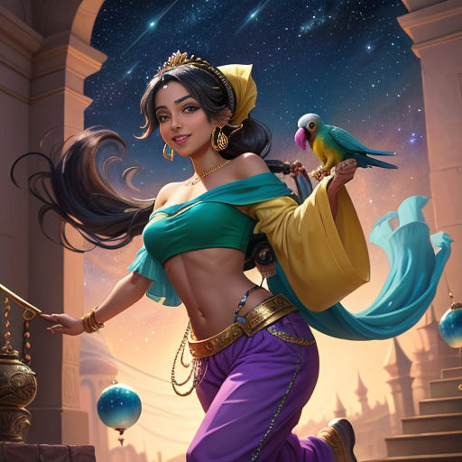 Jasmine and the Magic Carpet